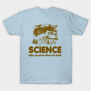 Science Retro T-Shirt T-Shirt